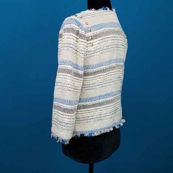 🤠🐎 AMERICAN RAG Western Fringe Jacket with Embellishments - Picture 3 of 5